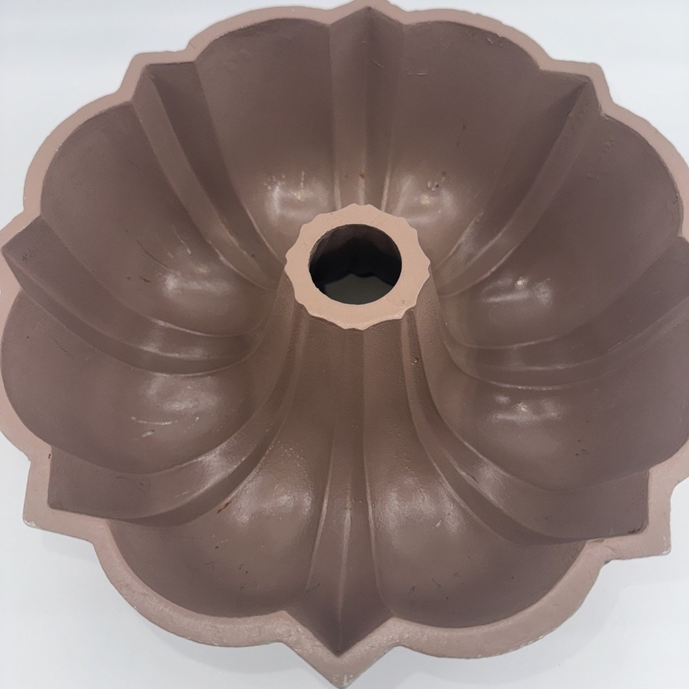 Vintage Hamlin Products Poundcake‎ Mold Portable Kitchens Bundt Pan w/ Box USA